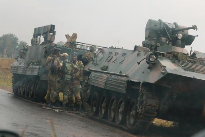 Soldiers, Zimbabwe, Robert Mugabe, ZANU-PF, Coup Soldiers, Zimbabwe, Robert Mugabe, ZANU-PF, Coup