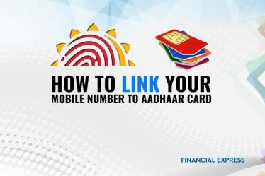 Aadhaar card mobile number link via otp