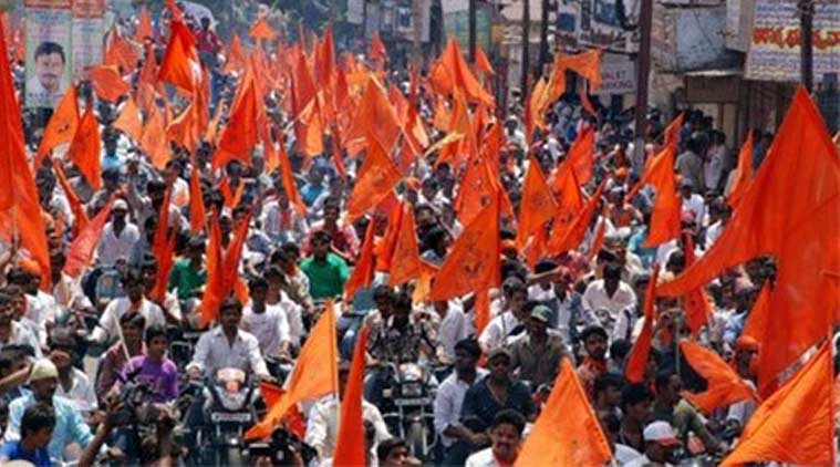 Bajrang Dal recruitment drive, Bajrang Dal recruitment, Bajrang Dal HIRING, Bajrang Dal recruitment drive 2017, Babri Masjid demolition anniversary, Babri Masjid demolition, Babri Masjid, silver jubilee, 25th anniversary Babri Masjid, Babri Masjid demolition 2017, Bajrang Dal Mahesh Mishra, Bajrang Dal Padmavati