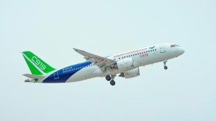 c919, china plane, plane tracker, china flight test, flight test, third flight test, flight in china
