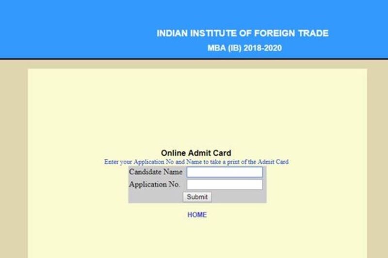 2) IIFT Admit Card 2017: The Master of Business Administration International Business (MBA IB) examination admit cards have been released by the Indian Institute of Foreign Trade (IIFT) at iift.ac.in for the 2018-20 session. Candidates who are to appear for the same can visit the official website to download their identity card or the admit cards now. The written examination is all set to be conducted on December 3, 2017 from 10 AM to 12 PM. MBA at IIFT is a six-trimester general management programme with a focus on international business. The programme provides a comprehensive coverage incorporating all the important areas and disciplines relevant to international business activities. The IIFT entrance exam dates initially clashed with that of CAT 2017, however after the announcement of CAT 2017, IIFt exam dates were changes, giving the students a much-needed relief.