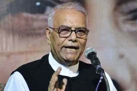 Former Union Finance Minister and BJP veteran Yashwant Sinha on Tuesday termed demonetisation and the Goods and Services Tax (GST) as "failures". (IE photo)
