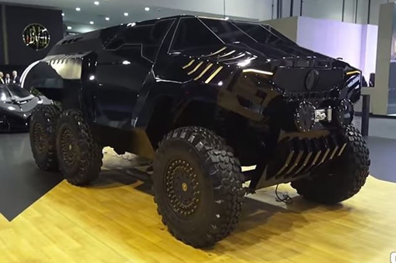 Hopefully a production version is now one step closer to reality. Devel also showcased an outlandish six-wheel off-roader dubbed the Devel 60 packing a 6.7-litre turbo diesel V8 producing 720 hp and over 999.2 Nm of torque. (Image: Carbuzz)