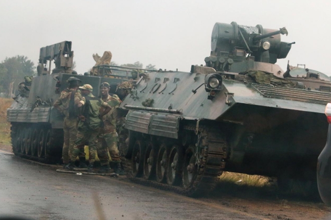 "There's nothing really happening. They are just social media claims," Moyo told Reuters, in Harare's first official response to the coup rumours. (Reuters)