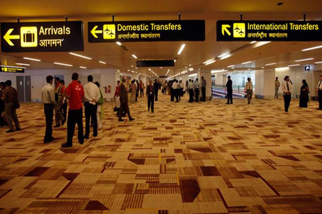 55 immigration counters, Delhi IGI airport, January, Delhi, Airport 55 immigration counters, Delhi IGI airport, January, Delhi, Airport