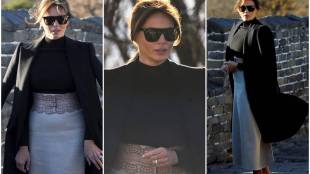 US first lady Melania Trump, Melania Trump, Donald Trump, Beijing, panda, pandas, Meng'er, Gu Gu, china, zoo, great wall, great wall of china, melania in china, trump in china, trump family in asia, trump asia tour