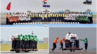 indian army, indian army breaks record, indian army creates guinness world record, indian army creates world record, Army Service Corps, Tornadoes, 58 army men riding single bike, india news, latest videos, latest news