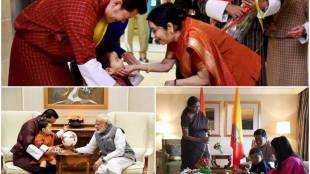 bhutan king, pm narendra modi, pm modi, modi, Jigme Khesar Namgyel Wangchuck, Jetsun Pema Wangchuck, Jigme Namgyel Wangchuck, FIFA U-17 World Cup, bhutan king meets pm modi