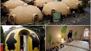 japan, earthquake, earthquake-resistant, dome houses, earthquake-resistant dome houses, asia, Aso Farm Land Kumamoto Prefecture