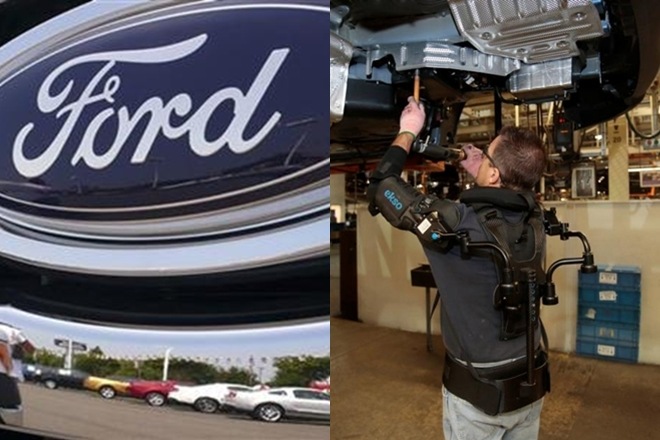 ford, ekso, ford robot, ford technology, ekso worker, ford worker
