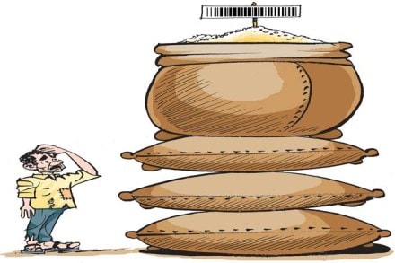 UBI, black marketeers, food grain , 2017 Economic Survey, public distribution system, RBI, india, indian economy, welfare schemes UBI, black marketeers, food grain , 2017 Economic Survey, public distribution system, RBI, india, indian economy, welfare schemes