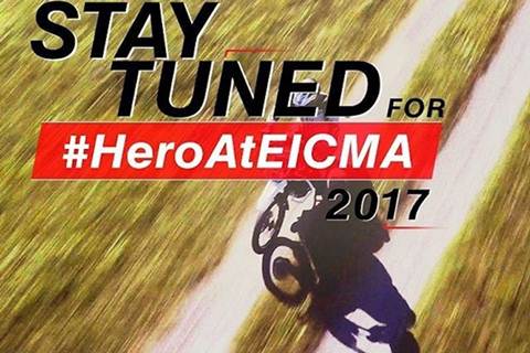 Hero MotoCorp teases new adventure motorcycle, to unveil tomorrow at EICMA
