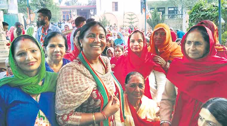 himachal pradesh elections, himachal pradesh elections 2017, himachal pradesh elections indu goswami, himachal pradesh elections BJP, himachal pradesh elections congress, himachal pradesh elections news, himachal pradesh elections first woman candidate, himachal pradesh elections palampur, himachal pradesh elections ashish butail