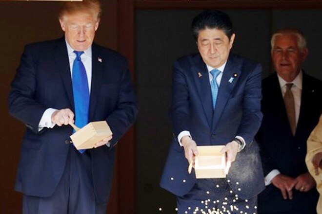 US, Japan, North Korea, Shinzo Abe, donald trump