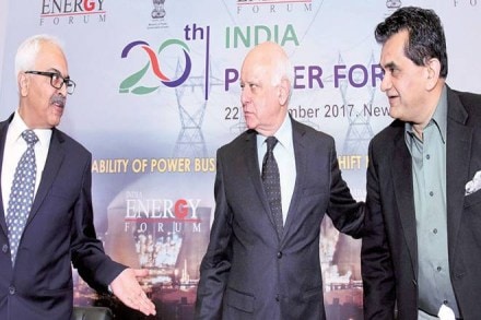 Amitabh Kant, NITI Aayog CEO, Aadhaar, UDAY scheme, Saubhagya scheme, plant load factors, discoms, AK Bhalla, 20th India power forum 