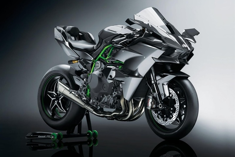 The Kawasaki Ninja H2R, which is the track-focussed version of the Ninja H2 finds its place among the most expensive bikes that you can purchase in India. Powering this motorcycle is a 998cc, four-cylinder engine mated to a six-speed transmission. The unique supercharged motor develops a whopping 306 hp of power along with 165 Nm of torque. The Kawasaki Ninja H2R will set you back by Rs 69 lakh (ex-showroom, Delhi), same as a Ford Mustang but a whole lot faster, although both are an apple and grape comparison.