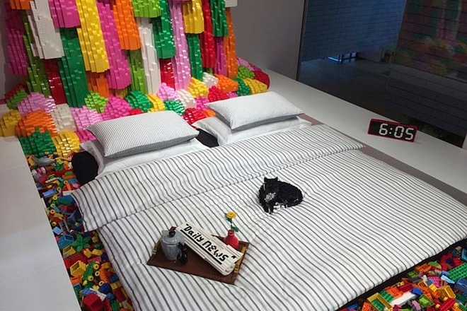 Lego house, night stay, billund denmark, lego airbnb, lego competition