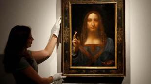 Leonardo Da Vinci, Salvator Mundi, da vinci paitning, Christie, da vinci auction, chrisie auction, painting auction, leonardo fake painting