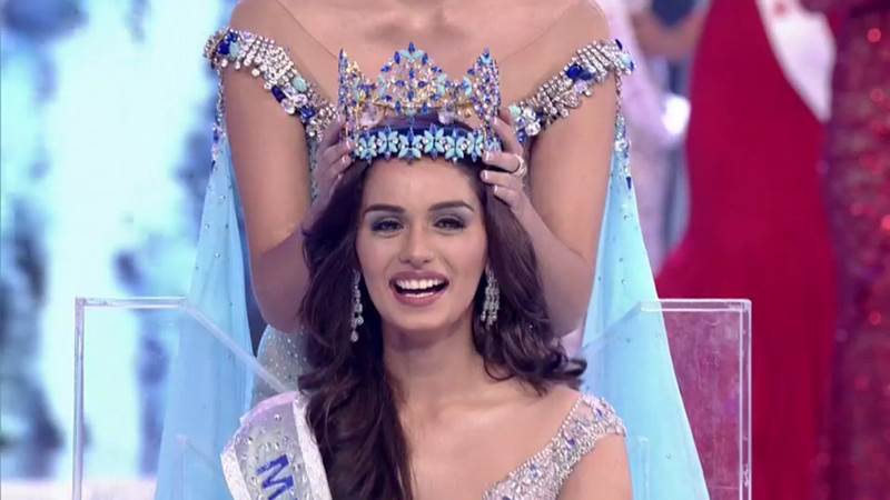 miss world 2017, manushi chillar wins miss miss world 2017, manushi chillar bags miss world crown, haryana manushi chillar, miss world pageant winner 2017, femina miss india 2017 winner, manushi chillar wins femina india 2017, Miss World 2016 winner Puerto Rico Stephanie Del
