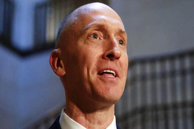 In a transcript released Monday by the House intelligence committee, Carter Page tells the committee he ''briefly said hello to'' Russian Deputy Prime Minister Arkady Dvorkovich when he traveled to Russia for a speech. (AP)