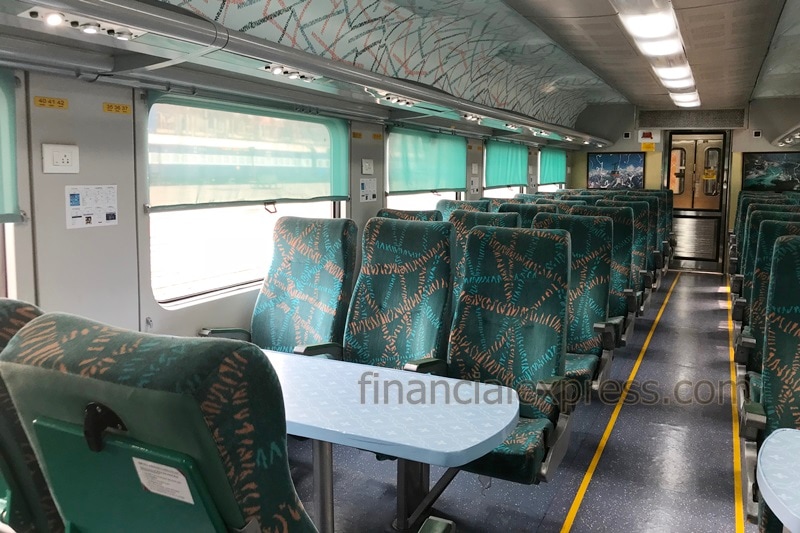 operation swarn by railway, shatabdi express, new shatabdi express, shatabdi express gold standard
