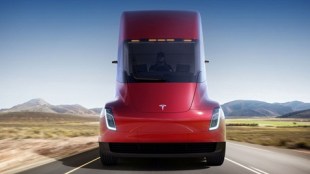 tesla semi truck electric revealed