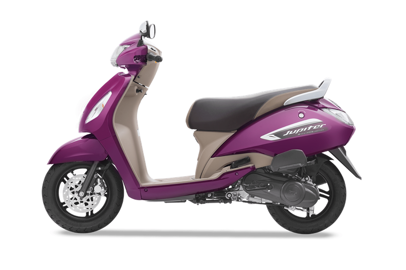 TVS electric scooter: TVS Motor Company has comfirmed that a new electric scooter will be launched in India by March/April 2018. The upcoming TVS electric scooter would be using its own battery management system and individual cells will be sourced from international suppliers. Pictured here is a Jupiter for representational purposes.