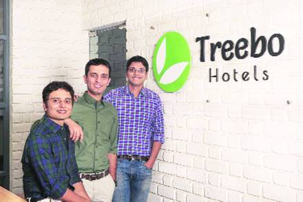 Treebo founders Sidharth Gupta, Kadam Jeet Jain and Rahul Chaudhary Treebo founders Sidharth Gupta, Kadam Jeet Jain and Rahul Chaudhary