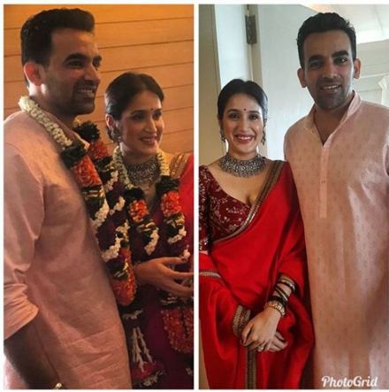 Zaheer Khan, Sagarika Ghatge, zaheer khan, Sagarika Ghatge marriage, chakde india actress, cricketer zaheer khan, zaheer khan wife, zaheer khan age, 