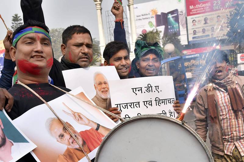 Gujarat election result, Gujarat Election Results 2017, Gujarat Assembly Elections Results 2017, Gujarat Elections, Gujarat Election Live, Gujarat Results Live, Gujarat Election Updates, BJP, Congress, Narendra Modi, Rahul Gandhi, Vijay Rupani, Hardik Patel