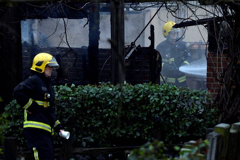 London zoo fire, London, London fire, zoo, aardvark, animals, zoo cafe, world news, london news, london zoo pics