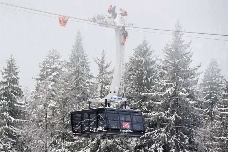 germany, Zugspitze mountain, Zugspitze, record-breaking cable car, cable car, Germany highest peak, Alpine, German engineering, germany latest news