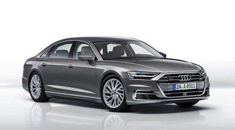 2018 Audi A8 featured on Audi India website: Audi’s limo with mild-hybrid to launch in mid-2018