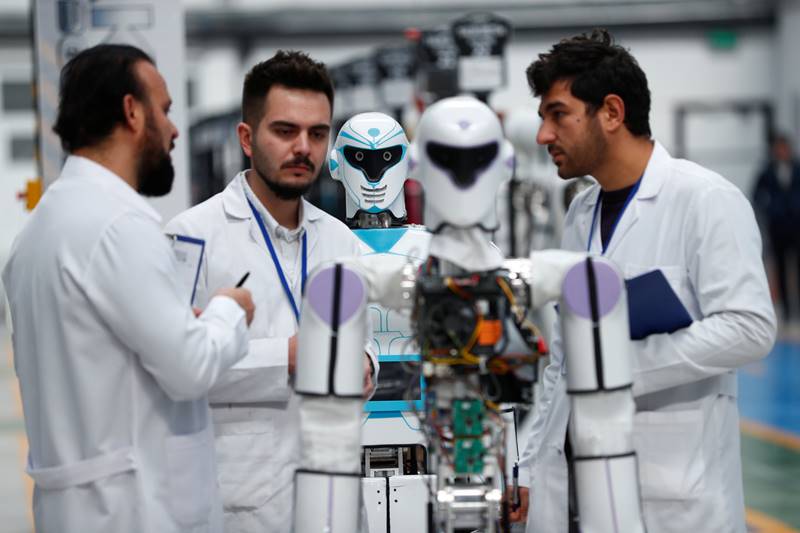 robot, robot factory, turkey, humanoid robotics factory, humanoid robot factory, humanoid robot, Konya, Ada GH5, AkinSoft, world news, world pics, turkey latest news