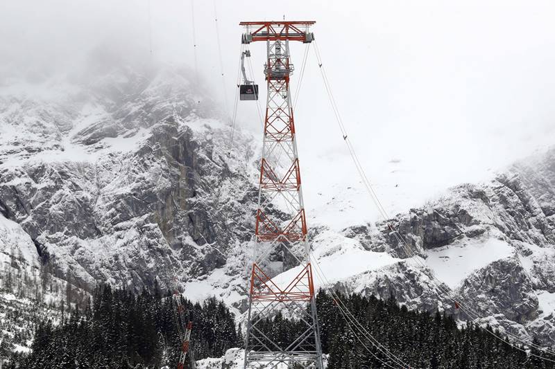germany, Zugspitze mountain, Zugspitze, record-breaking cable car, cable car, Germany highest peak, Alpine, German engineering, germany latest news