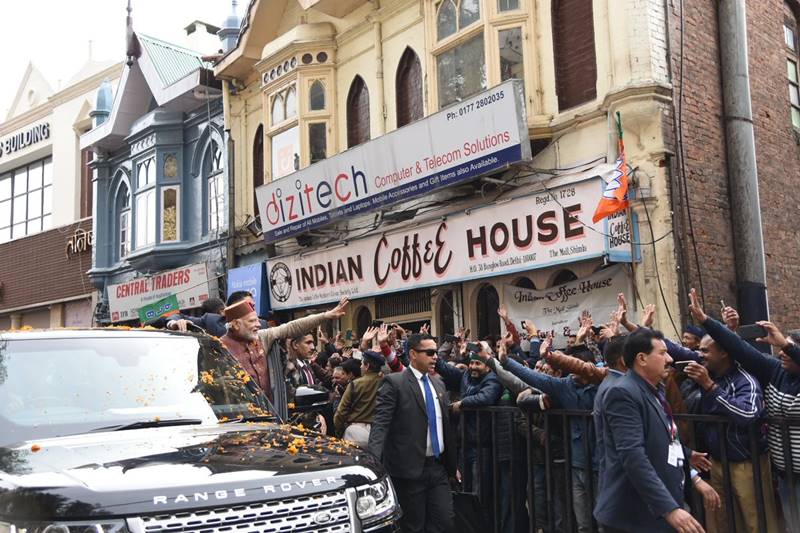 bjp, bjp in himachal pradesh, jairam thakur, himachal pradesh new cm jairam thakur, modi, pm modi, modi in himachal, narendra modi, amit shah, india news, political news, shimla, shimla photos