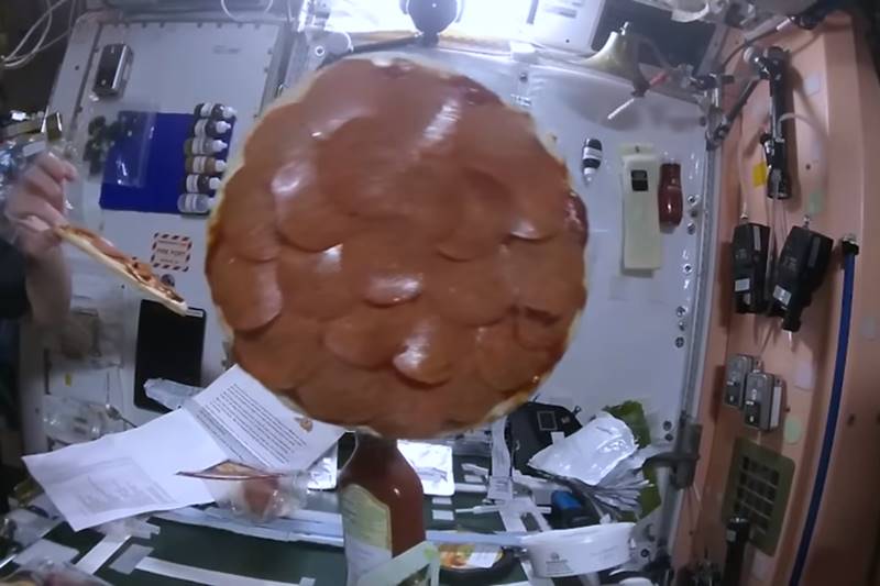 Astronauts, International Space Station, pizza party, pizza in space, space station, eat pizza, pizza lovers, pizza in space station, astronauts eat pizza, NASA, Randy Bresnik, world news, NASA photos