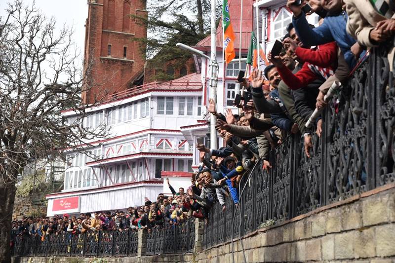 bjp, bjp in himachal pradesh, jairam thakur, himachal pradesh new cm jairam thakur, modi, pm modi, modi in himachal, narendra modi, amit shah, india news, political news, shimla, shimla photos