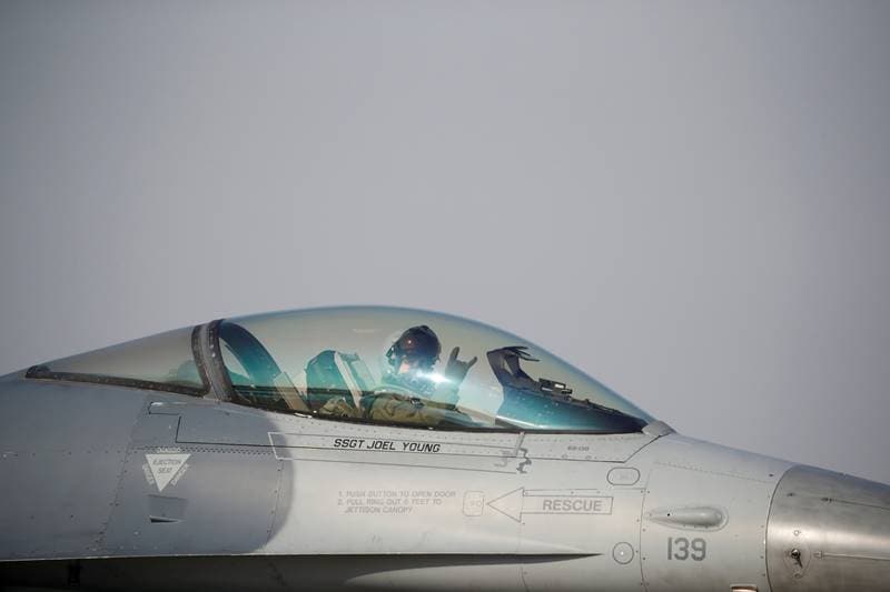 US Air Force, Air Force, US, joint aerial drill, Vigilant Ace, military drills, south korea, US fighter jets, US B-1B bomber, fighter jets