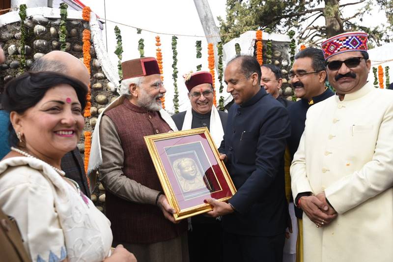 bjp, bjp in himachal pradesh, jairam thakur, himachal pradesh new cm jairam thakur, modi, pm modi, modi in himachal, narendra modi, amit shah, india news, political news, shimla, shimla photos