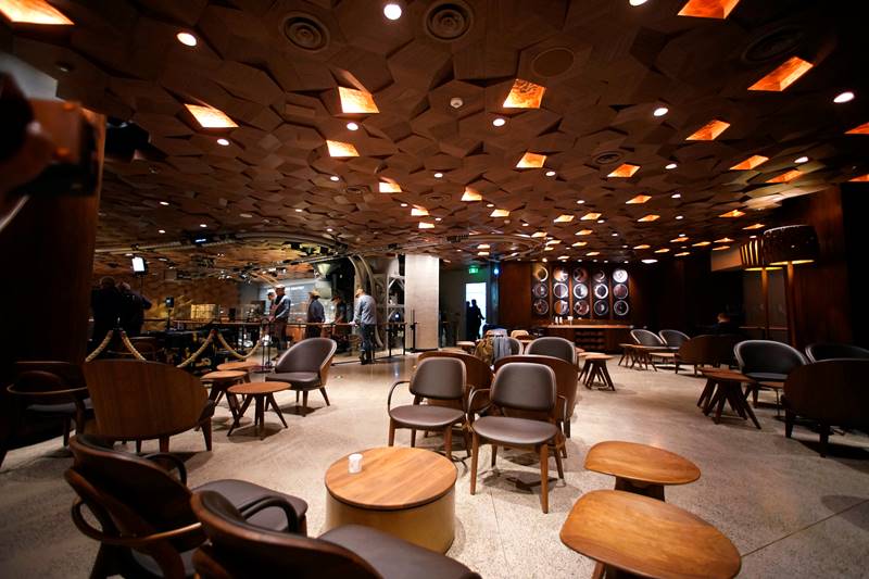 china, Starbucks, coffee chain, cafe, starbucks cafe, starbucks opens cafe in china, shanghai, starbucks Reserve Roastery, coffees, china store, world news, latest china news