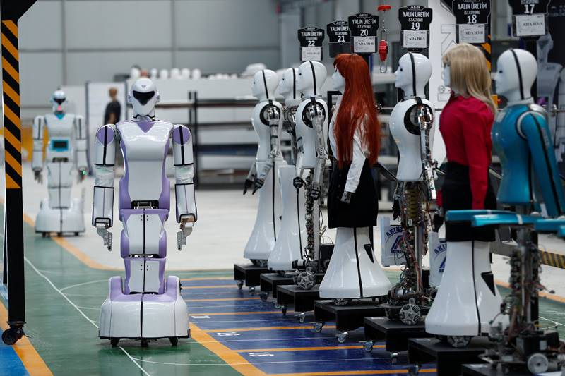 robot, robot factory, turkey, humanoid robotics factory, humanoid robot factory, humanoid robot, Konya, Ada GH5, AkinSoft, world news, world pics, turkey latest news