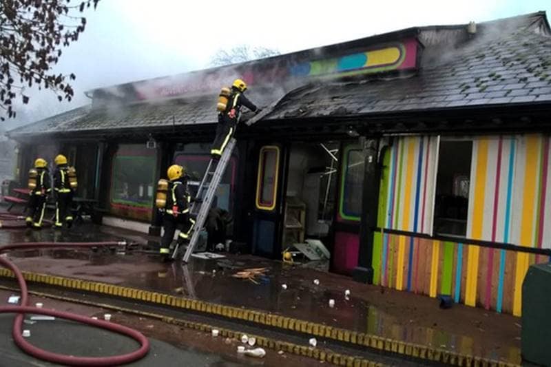 London zoo fire, London, London fire, zoo, aardvark, animals, zoo cafe, world news, london news, london zoo pics