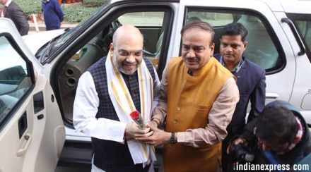 Amit Shah on Congress for vote bank politics, Amit Shah on Congress, Amit Shah on Rahul Gandhi, Amit Shah on Congress Charan Singh Sapra, Amit Shah on Jignesh Mewani, Amit Shah on Mani Shankar Aiyar, Amit Shah press conference, Amit Shah in Gandhinagar, Amit shah in Gujarat,