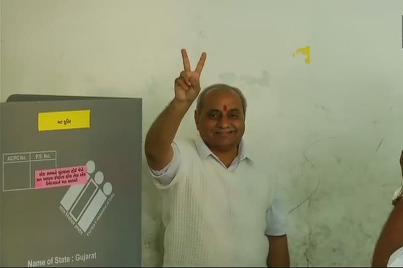 nitin bhai patel, nitinbhai patel, Vijay Rupani, Vijay Rupani,Nitin Bhai Patel Election Result, Mehsana seat,Gujarat Assembly live, Hardik Patel, Patidar community,  Jivabhai Patel, congress, bjp, PM Modi, Narendra Modi, Rahul gandhi