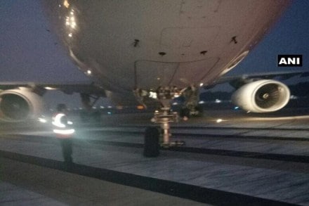 The aircraft, carrying 300 passengers, was scheduled for Riyadh. 