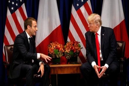 Donald Trump, Emmanuel Macron, French market shooting, US President, France, US, Gerard Collomb, Super U