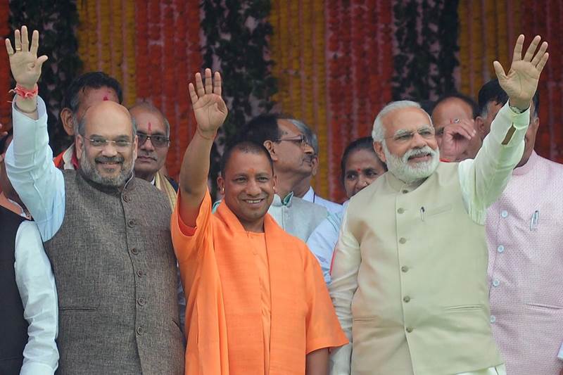 UP civic polls, UP civic polls 2017, bjp, Yogi Adityanath, narendra modi, lucknow, kanpur, ghaziabad, bareilly, Gorakhpur, Agra, Mathura-Vrindavan, Jhansi, Ayodhya, Varanasi, meerut, Saharanpur, Moradabad, Aligarh, Firozabad, allahbad, polls, uttar pradesh, nagar nigam, nagar nigam polls