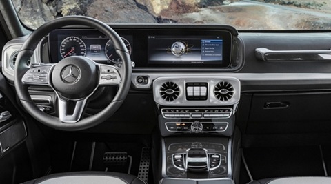 2018 Mercedes-Benz G-Wagen Interiors revealed: A new modern G-Wagen after almost three decades!