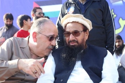 Palestine, Palestinian Ambassador, Palestine India relations, Palestinian Ambassador to Pakistan, Palestine ambassador at Hafiz Saeed rally, Hafiz Saeed, India reacts to Palestine, India on Pakistan, MEA reacts on Palestine, Ministry of External Affairs on Palestine